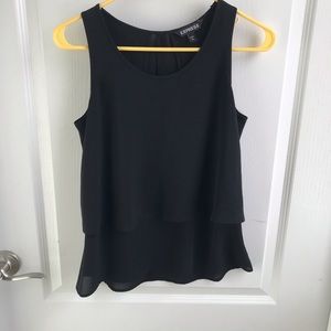 Express chiffon dressy tank